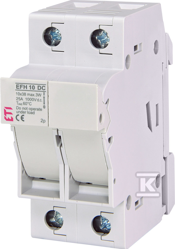 Podstawa bezpiecznikowa z adapterem EFH 10 DC 2p AD 002540503 - obrazek 1