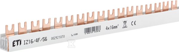 Izolowana szyna zbiorcza IZ16/4F/56 002921070