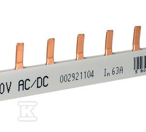 Izolowana szyna zbiorcza sztyftowa IZS10/1F/54 1500V AC/DC 002921104 Izolowana szyna zbiorcza sztyftowa IZS10/1F/54 1500V AC/DC 002921104