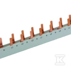 Izolowana szyna zbiorcza-sztyftowa 10 mm2 (do wyłączników do wyłączników ETIMAT 1N z EFI-4),3p+N,14modułów SKN0034/10 3P 002921156 Izolowana szyna zbiorcza-sztyftowa 10 mm2 (do wyłączników do wyłączników ETIMAT 1N z EFI-4),3p+N,14modułów SKN0034/10 3P 002921156