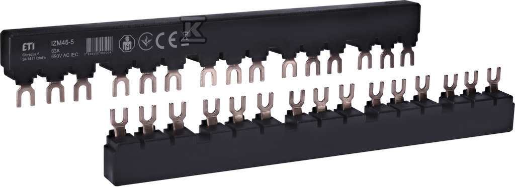 Izolowana szyna łączeniowa (do 5xMPE25) IZM45-5 002921301 - obrazek 1