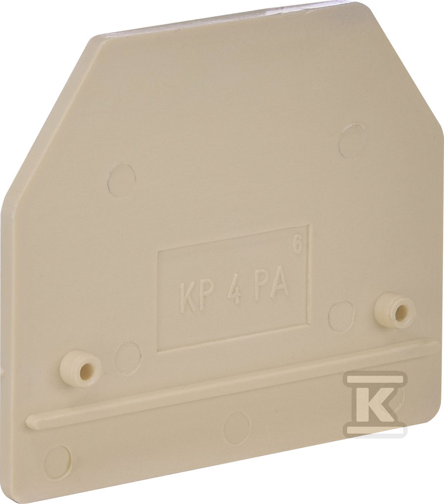Płytka skrajna KP 4 PA 003901017 - obrazek 1