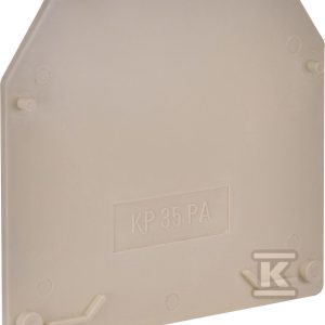 Płytka skrajna KP 35 PA 003901170 Płytka skrajna KP 35 PA 003901170