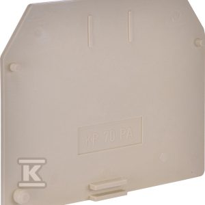 Płytka skrajna KP 70 PA 003901201 Płytka skrajna KP 70 PA 003901201