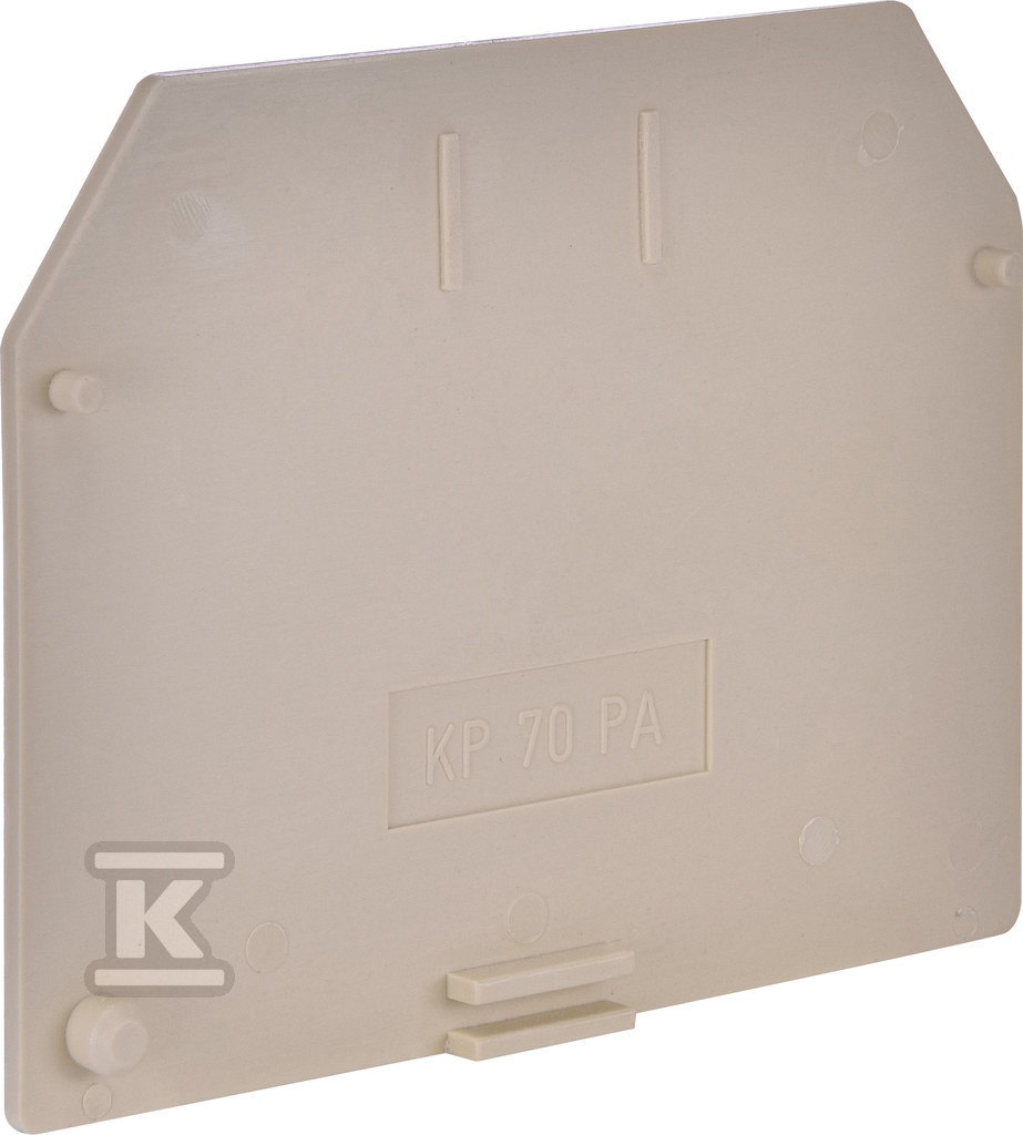 Płytka skrajna KP 70 PA 003901201 - obrazek 1