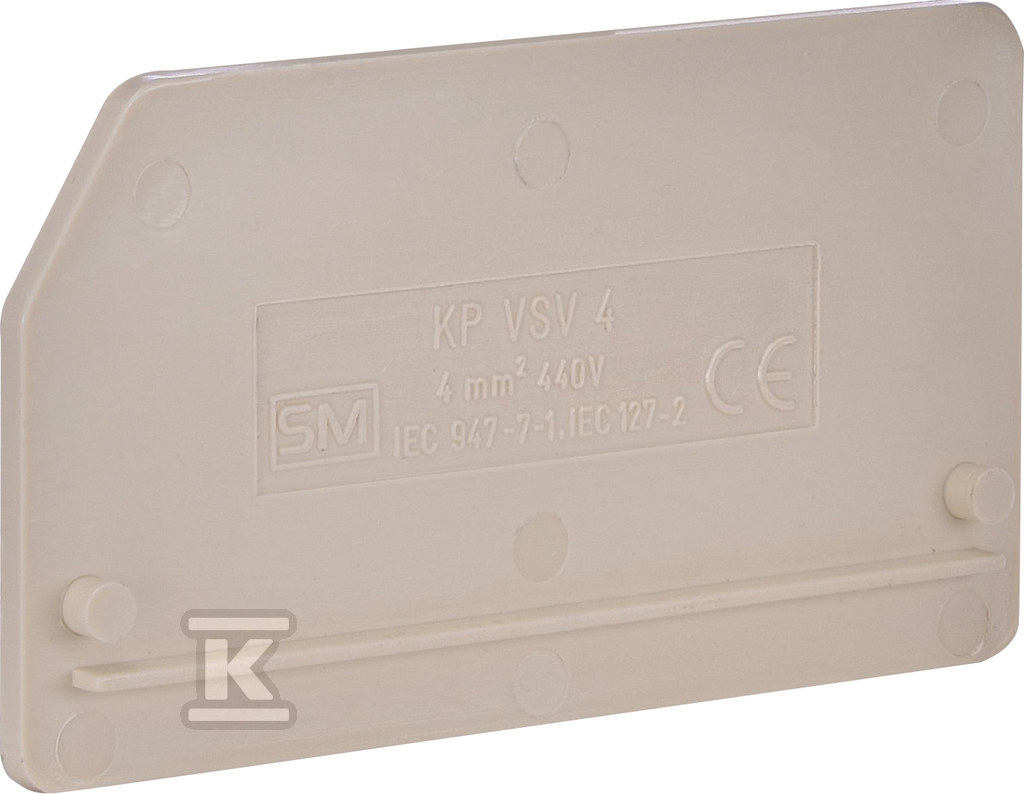 Płytka skrajna KP VSV4 003901375 - obrazek 1