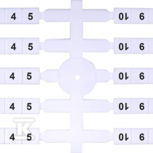 Oznacznik elastyczny (20 x 10 szt.) 1-10 (EO3) 003901752 Oznacznik elastyczny (20 x 10 szt.) 1-10 (EO3) 003901752