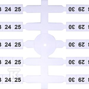 Oznacznik elastyczny (20 x 10 szt.) 21-30 (EO3) 003901756 Oznacznik elastyczny (20 x 10 szt.) 21-30 (EO3) 003901756