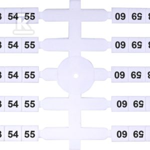 Oznacznik elastyczny (20 x 10 szt.) 51-60 (EO3) 003901762 Oznacznik elastyczny (20 x 10 szt.) 51-60 (EO3) 003901762