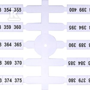 Oznacznik elastyczny (4 x 50 szt.) 351-400 (EO3) 003901786 Oznacznik elastyczny (4 x 50 szt.) 351-400 (EO3) 003901786