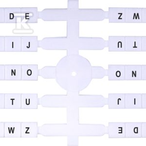 Oznacznik elastyczny (10 x 20 szt.) A-Z (BEZ LIT. Q) (EO3) 003901812 Oznacznik elastyczny (10 x 20 szt.) A-Z (BEZ LIT. Q) (EO3) 003901812