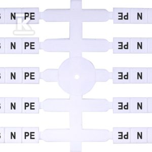 Oznacznik elastyczny (40 x 5szt.) L1,L2,L3,N,PE (EO3) 003901816 Oznacznik elastyczny (40 x 5szt.) L1,L2,L3,N,PE (EO3) 003901816