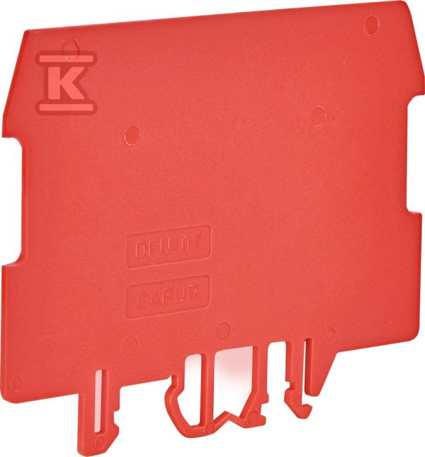 Plytka działowa do ESC2-DBC.2 ESC2-DBC4 (czerwona) ESC-DFU/7/R 003903015