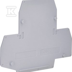 Płytka skrajna do ESC2-DBC.2 (szara) ESC2-DBC.2/PT 003903055 Płytka skrajna do ESC2-DBC.2 (szara) ESC2-DBC.2/PT 003903055