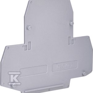 Płytka skrajna do ESC2-DBC.4 (szara) ESC2-DBC.4/PT 003903056 Płytka skrajna do ESC2-DBC.4 (szara) ESC2-DBC.4/PT 003903056