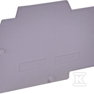 Płytka skrajna do ESC-SFR.6 ESC-SFR.6/PT 003903062 Płytka skrajna do ESC-SFR.6 ESC-SFR.6/PT 003903062