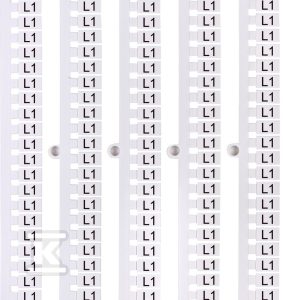 Oznacznik L1 (100 szt.) ES-NU08510L1 003903107 Oznacznik L1 (100 szt.) ES-NU08510L1 003903107