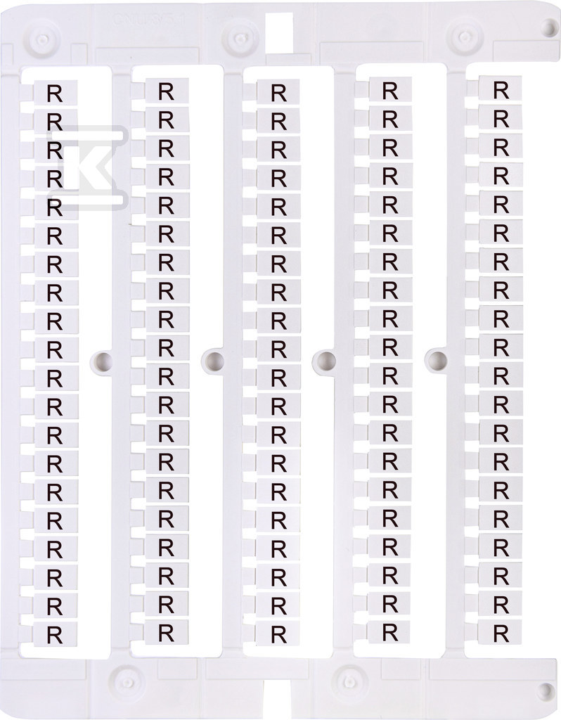 Oznacznik R (100 szt.) ES-NU0851R 003903116 - obrazek 1