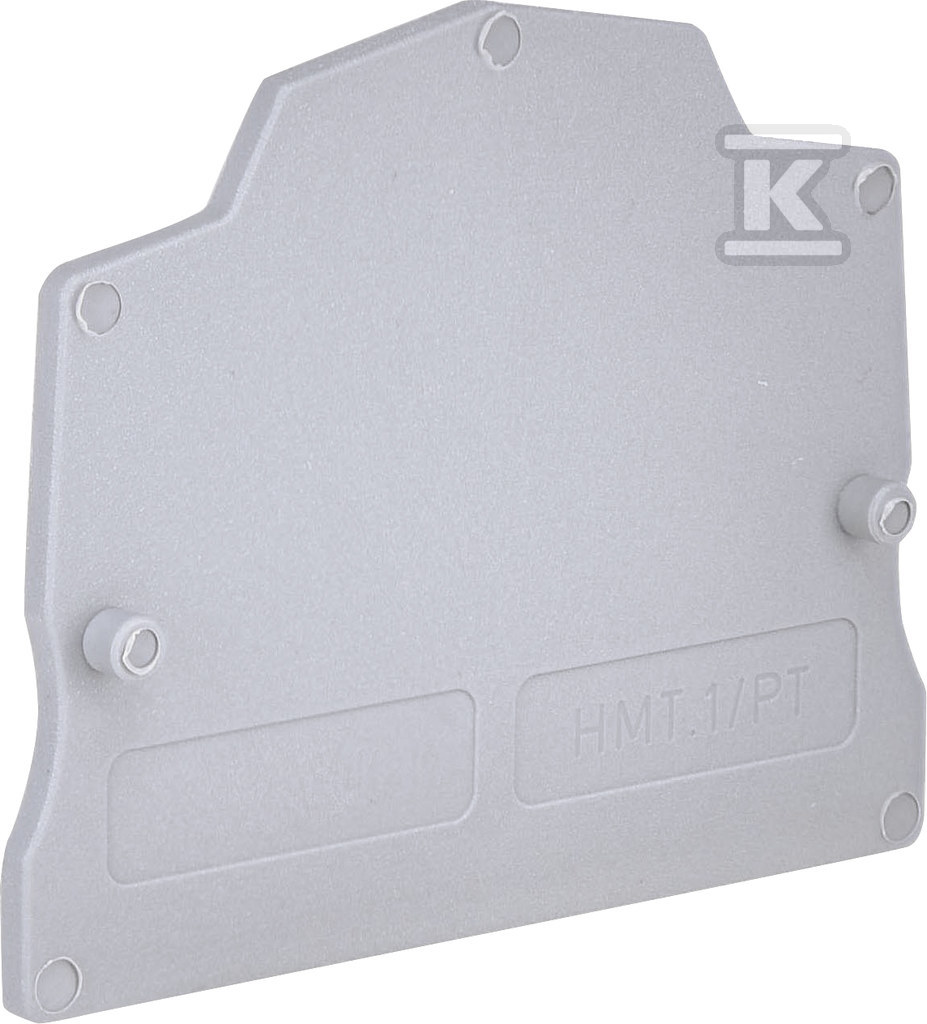 Płytka skrajna 1,5 mm2 do ESP-HMM.1, ESP-HTE.1 (szara) ESP-HMT.1/PT 003903136 - obrazek 1