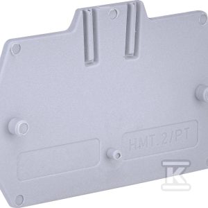 Płytka skrajna 2,5 mm2 do ESP-HMM.2, ESP-HTE.2 (szara) ESP-HMT.2/PT 003903137 Płytka skrajna 2,5 mm2 do ESP-HMM.2, ESP-HTE.2 (szara) ESP-HMT.2/PT 003903137
