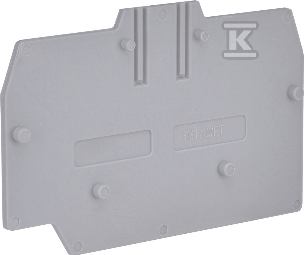 Płytka skrajna 10 mm2 do ESP-HMM.10, ESP-HTE.10 (szara) ESP-HMT.10/PT 003903140 - obrazek 1