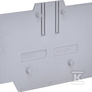Płytka skrajna 16 mm2 do ESP-H128:H161 (szara) ESP-HMT.16/PT 003903141 Płytka skrajna 16 mm2 do ESP-H128:H161 (szara) ESP-HMT.16/PT 003903141
