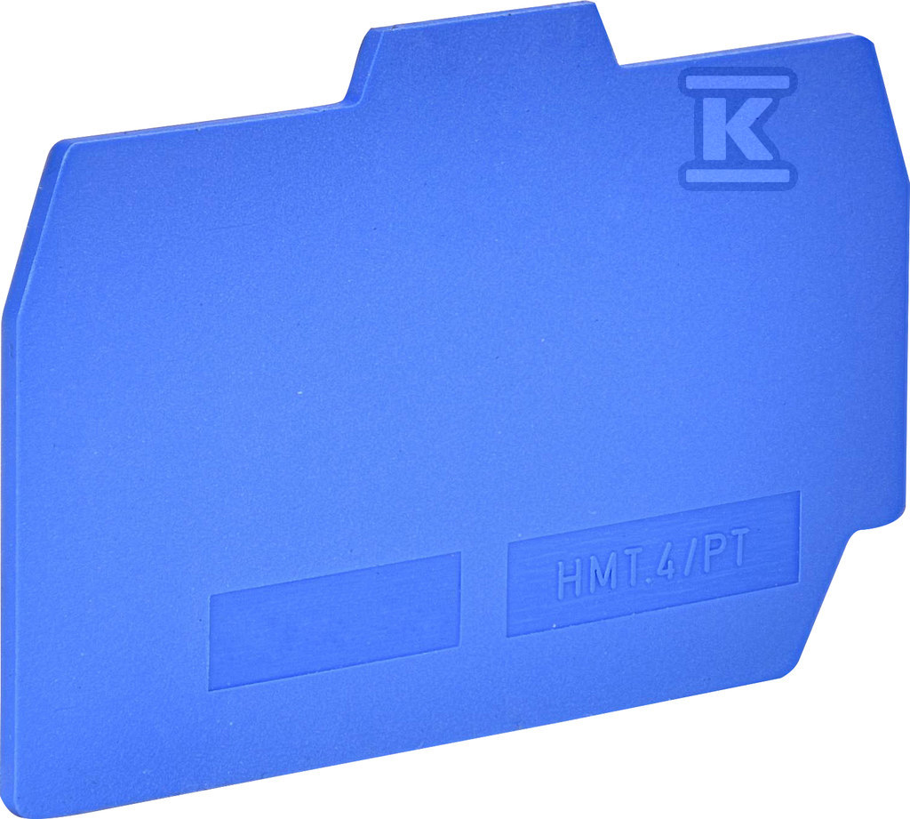 Płytka skrajna 4 mm2 do ESP-HMM.4B (niebieska) ESP-HMT.4/PTB 003903174 - obrazek 1