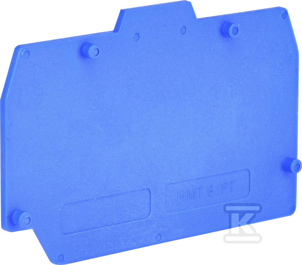 Płytka skrajna 6 mm2 do ESP-HMM.6B (niebieska) ESP-HMT.6/PTB 003903175 - obrazek 1