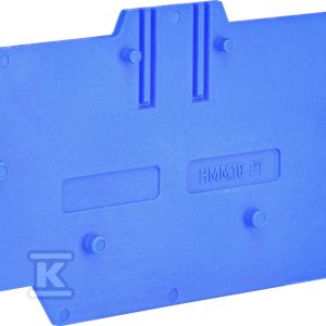 Płytka skrajna 10 mm2 do ESP-HMM.10B (niebieska) ESP-HMT.10/PTB 003903176 Płytka skrajna 10 mm2 do ESP-HMM.10B (niebieska) ESP-HMT.10/PTB 003903176