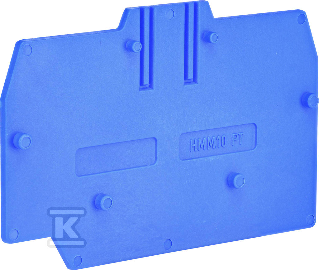Płytka skrajna 10 mm2 do ESP-HMM.10B (niebieska) ESP-HMT.10/PTB 003903176 - obrazek 1
