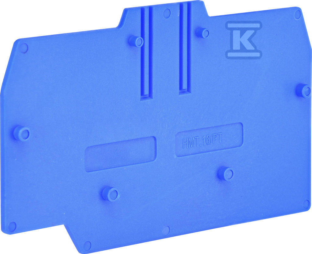 Płytka skrajna 16 mm2 do ESP-HMM.16B (niebieska) ESP-HMT.16/PTB 003903177 - obrazek 1