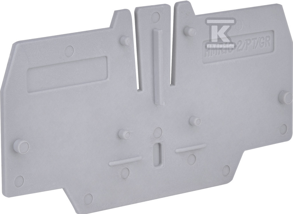 Płytka skrajna do ESP-HMM.2 (szara) ESP-HMR.16-2/PT 003903180 - obrazek 1