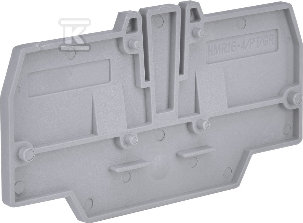 Płytka skrajna do ESP-HMM.4 (szara) ESP-HMR.16-4/PT 003903181 - obrazek 1