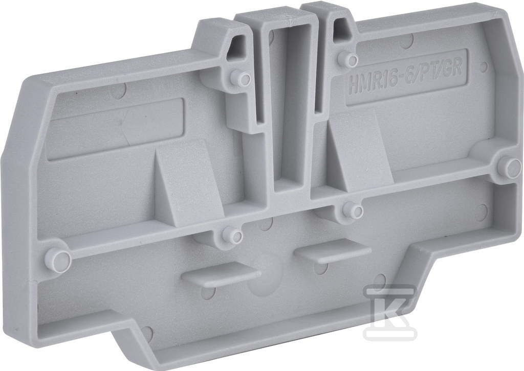 Płytka skrajna do ESP-HMM.6 (szara) ESP-HMR.16-6/PT 003903182 - obrazek 1