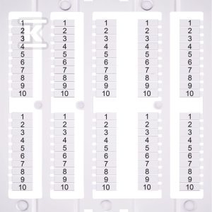 Oznacznik 1-10 (500 szt.) ESP-SHZ/1/1_10 003903196 Oznacznik 1-10 (500 szt.) ESP-SHZ/1/1_10 003903196