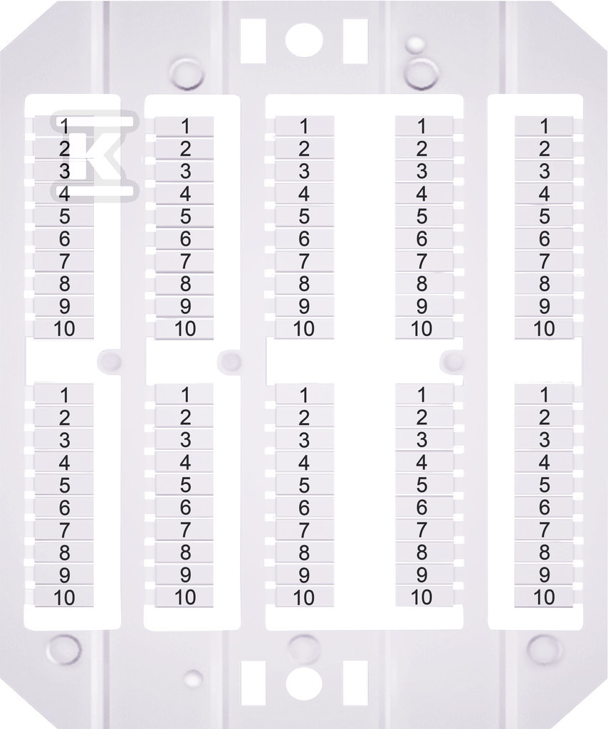 Oznacznik 1-10 (500 szt.) ESP-SHZ/1/1_10 003903196 - obrazek 1