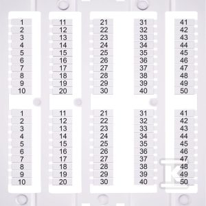 Oznacznik 1-50 (500 szt.) ESP-SHZ/1/1_50 003903197 Oznacznik 1-50 (500 szt.) ESP-SHZ/1/1_50 003903197