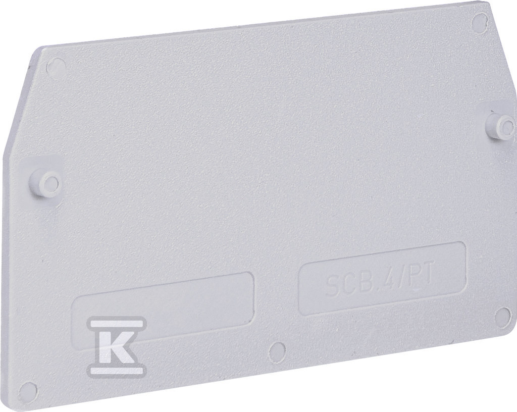Płytka skrajna (szara) do ESC-SCB.4 ESC-SCB.4/PT 003903219 - obrazek 1