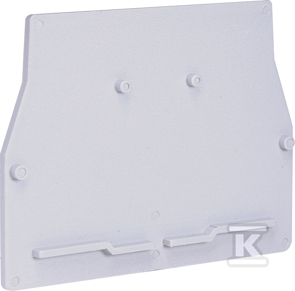 Płytka skrajna (szara) do ESC-SCB.6 ESC-SCB.6/PT 003903223 - obrazek 1
