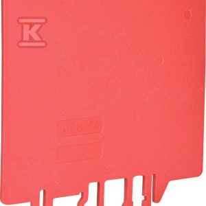 Plytka działowa do ESC-SCB.4 6 (czerwona) ESC-DFU/6/R 003903224 Plytka działowa do ESC-SCB.4 6 (czerwona) ESC-DFU/6/R 003903224