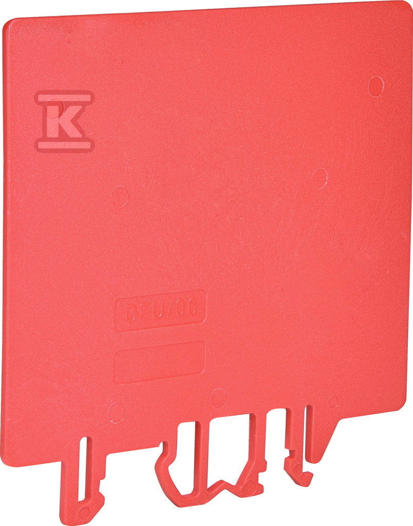Plytka działowa do ESC-SCB.4 6 (czerwona) ESC-DFU/6/R 003903224 - obrazek 1