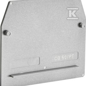 Płytka skrajna do ESC-CBD.50 (szara) ESC-CBD.50/PT 003903242 Płytka skrajna do ESC-CBD.50 (szara) ESC-CBD.50/PT 003903242
