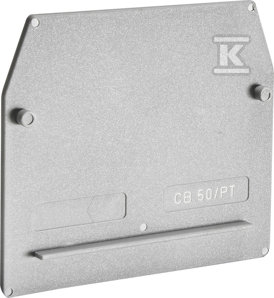 Płytka skrajna do ESC-CBD.50 (szara) ESC-CBD.50/PT 003903242 - obrazek 1