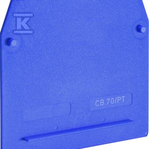 Płytka skrajna do ESC-CBD.70 (niebieska) ESC-CBD.70/PTB 003903246 Płytka skrajna do ESC-CBD.70 (niebieska) ESC-CBD.70/PTB 003903246