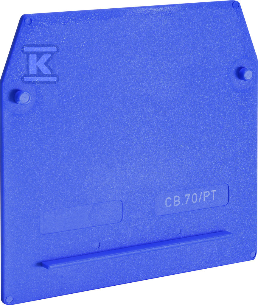 Płytka skrajna do ESC-CBD.70 (niebieska) ESC-CBD.70/PTB 003903246 - obrazek 1