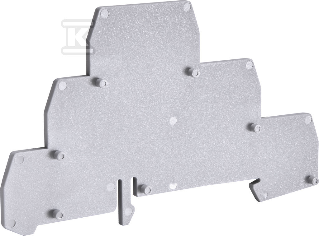 Płytka skrajna do ESC-TLD.2 (szara) ESC-TLD/PT 003903248 - obrazek 1
