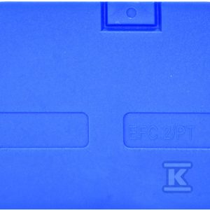 Płytka skrajna do ESH-EFC.2 (niebieska) ESH-EFC.2/PTB 003903260 Płytka skrajna do ESH-EFC.2 (niebieska) ESH-EFC.2/PTB 003903260