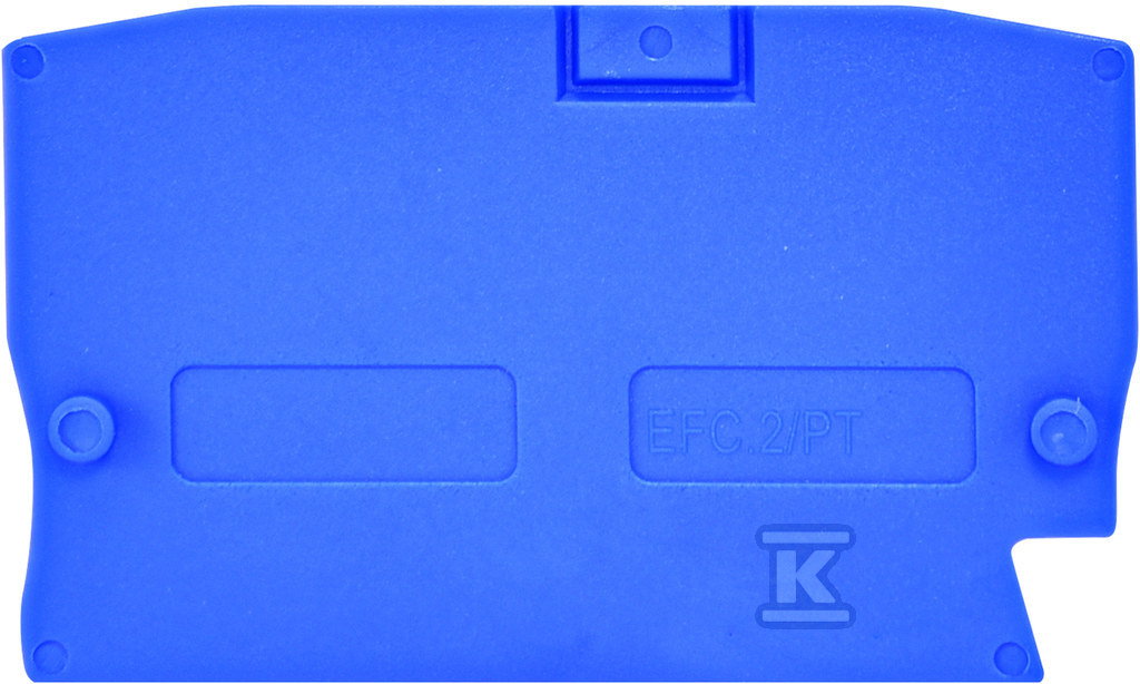 Płytka skrajna do ESH-EFC.2 (niebieska) ESH-EFC.2/PTB 003903260 - obrazek 1