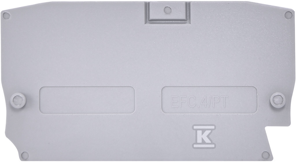 Płytka skrajna do ESH-EFC.4 (szara) ESH-EFC.4/PT 003903263 - obrazek 1