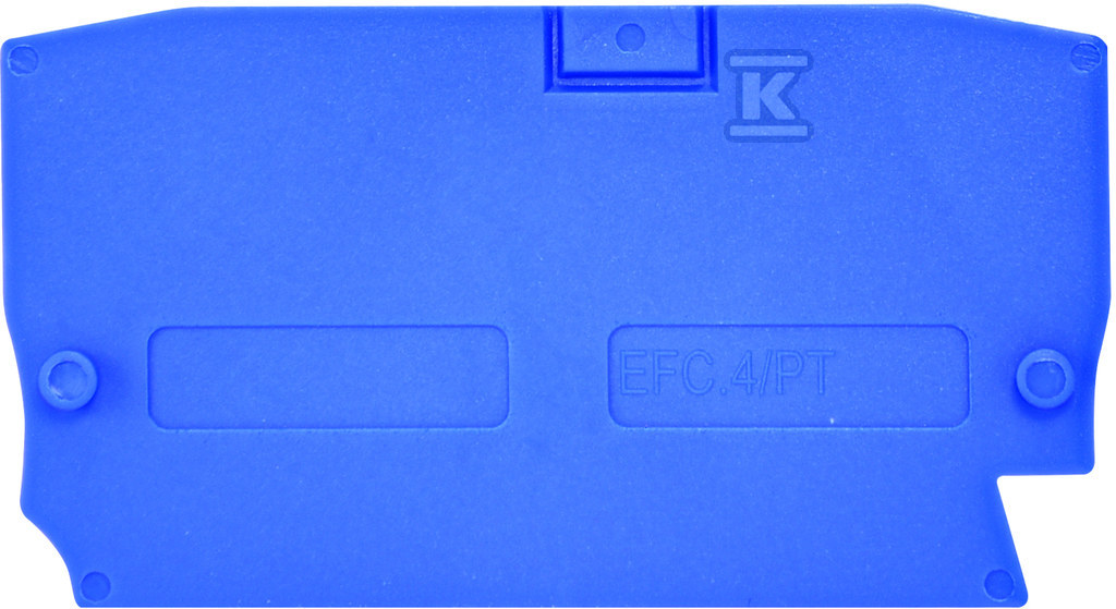 Płytka skrajna do ESH-EFC.4 (niebieska) ESH-EFC.4/PTB 003903264 - obrazek 1